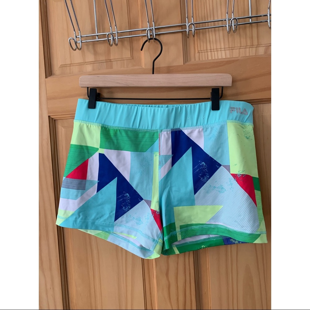 fila spandex short